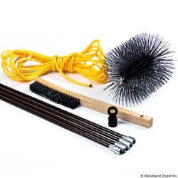 A.W. Perkins Chimney Brush Kit - 6"