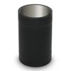 6" Diameter Champion Premium Double Wall Black Stove Pipe - 12"