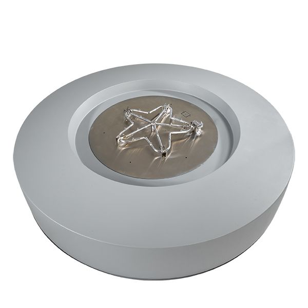 FlameCraft Duo Round Gas Fire Pit - 60"