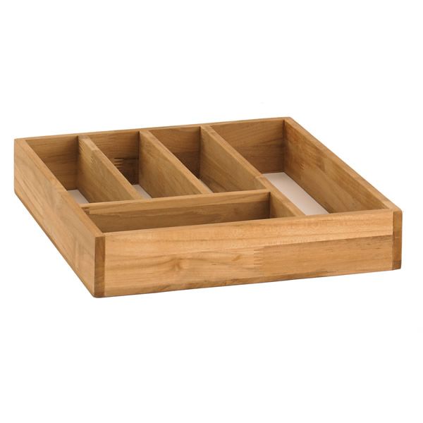 Pacific Teak Cutlery Tray