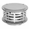 7" Ventis 430 Stainless Steel Standard Rain Cap