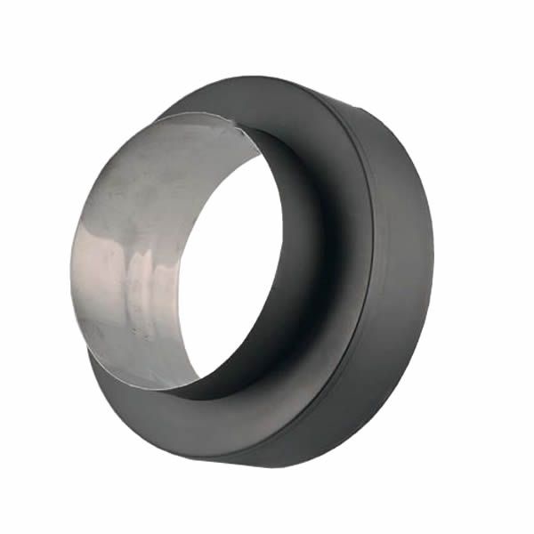 7" Ventis 316L Stainless Steel Male Adapter - Black