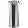 7" DuraPlus Galvalume Chimney Pipe - 12" length