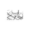 8" Diameter Superior Wood-Burning Cold Air Collar Kit