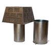 8" Diameter Superior Square Top with Slip Section