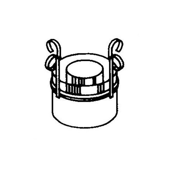 8" Diameter Superior Wood-Burning DM Support Pipe - 12"