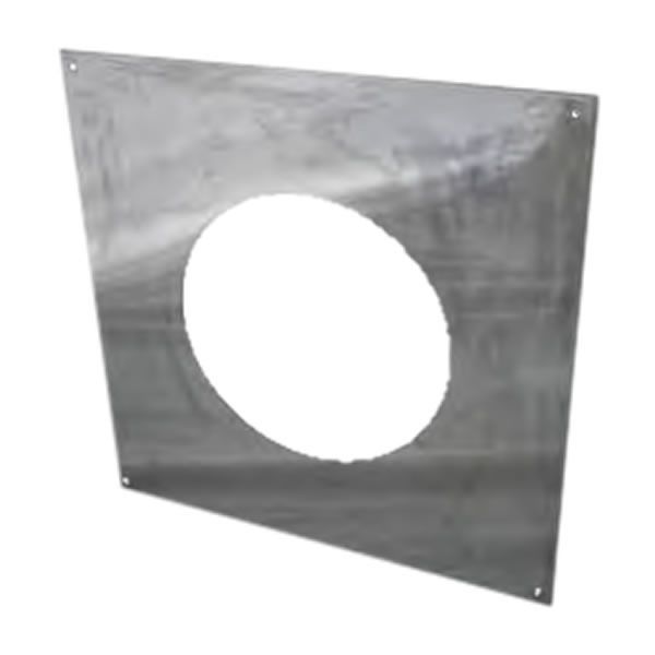 8" DuraTech Exterior Trim for Wall Thimble