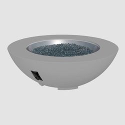 Cove Gas Concrete Fire Bowl - 48"