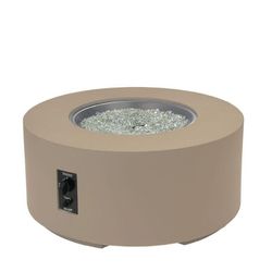 Cove Round Gas Concrete Fire Pit - 36"