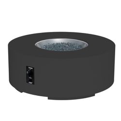 Cove Round Gas Concrete Fire Pit - 42"