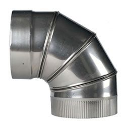 90&ordm; Ventis Adjustable Elbow (316L) - 7"