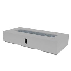 Cove Linear Gas Concrete Fire Pit - 84"