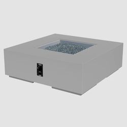 Cove Square Gas Concrete Fire Pit - 48"