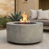 Prism Hardscapes Cilindro Gas Fire Pit Table