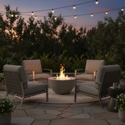 Cove Gas Concrete Fire Bowl - 29"