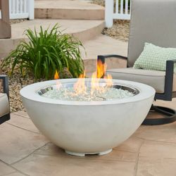 Cove Gas Concrete Fire Bowl - 42"