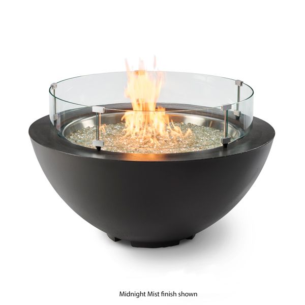 Cove Midnight Mist Gas Fire Pit - 29"