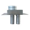 Co-Linear Top Termination for Direct Vent Pipe