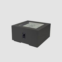Cove Square Gas Concrete Fire Pit - 36"