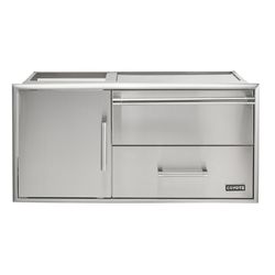 Coyote Access Door with Warming Drawer and Storage Combo - 42"