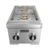 Coyote Built-In Double Side Burner - 12"