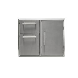 Coyote Double Drawer and Access Door Combo - 31"
