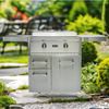 Coyote Flat Top Cart-Mount Gas Grill - 30"