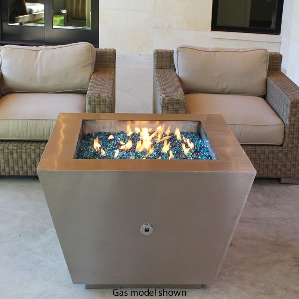 Cono Fia Stainless Steel Wood Burning Fire Pit