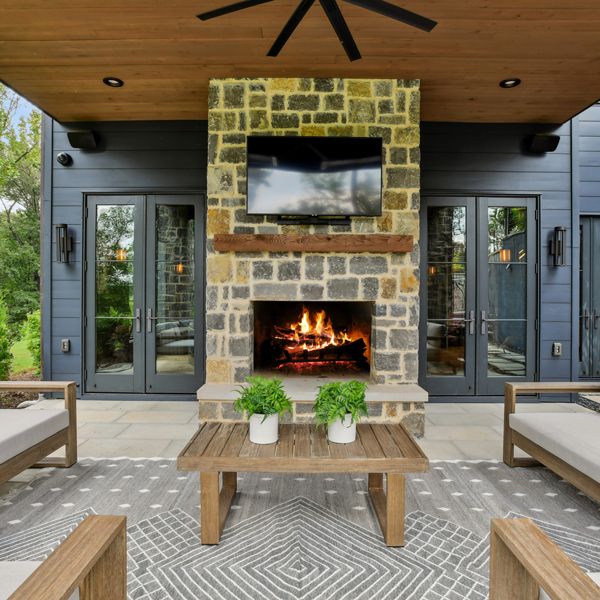 FireRock Conventional Fireplace - 48"