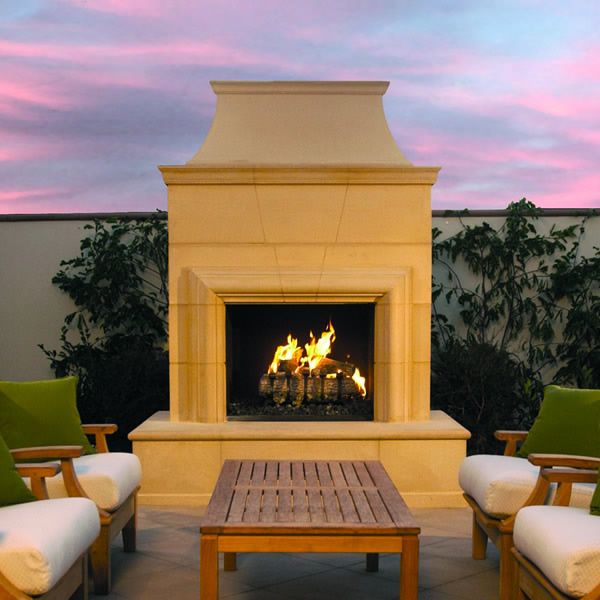Cordova Vent Free Outdoor Gas Fireplace