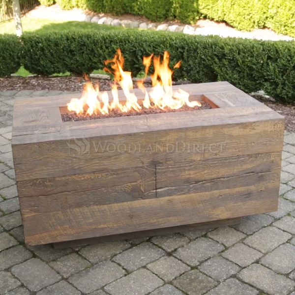 Catalina Wood Grain Fire Pit