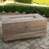 Catalina Wood Grain Fire Pit