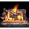 Golden Blount Charred Hollow Oak Vented Gas Log Set