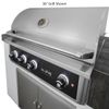 Wildfire Ranch Pro Black Stainless Steel Built-In Gas Grill - 42"