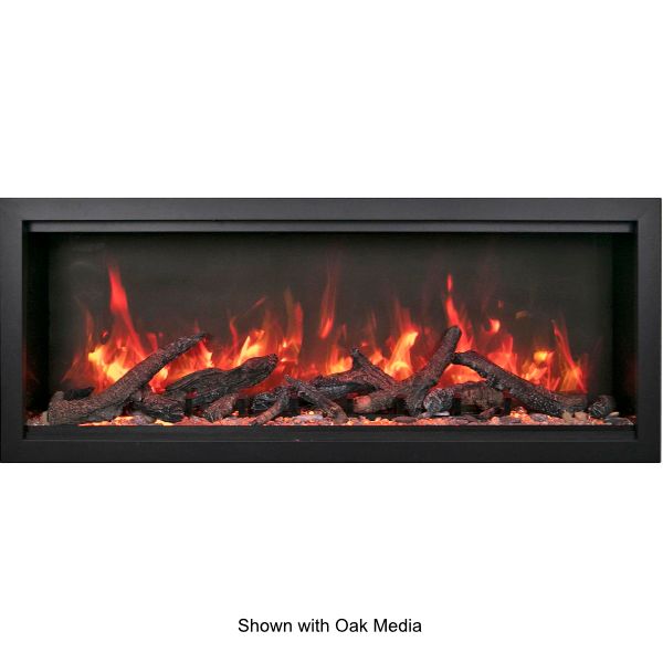 Amantii Symmetry Xtra Tall Bespoke Electric Fireplace - 74"