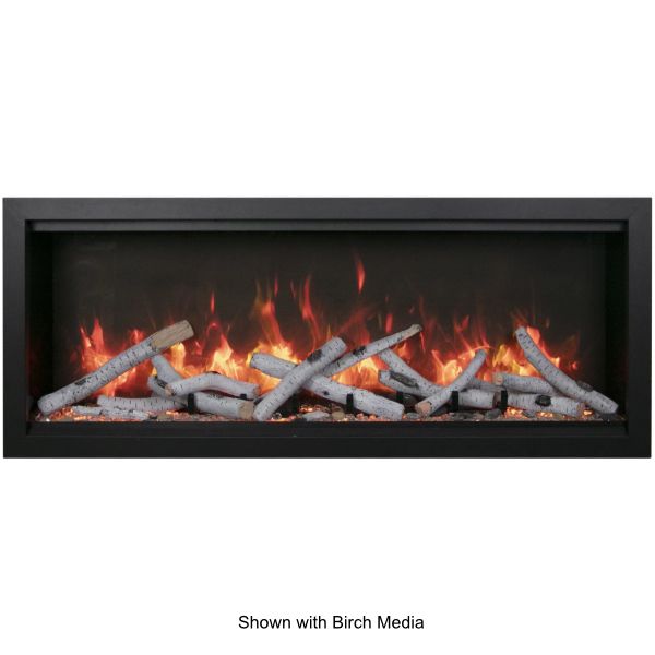 Amantii Symmetry Xtra Tall Bespoke Electric Fireplace - 74"