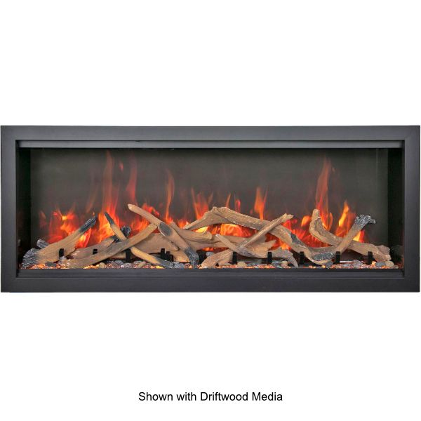 Amantii Symmetry Xtra Tall Bespoke Electric Fireplace - 74"