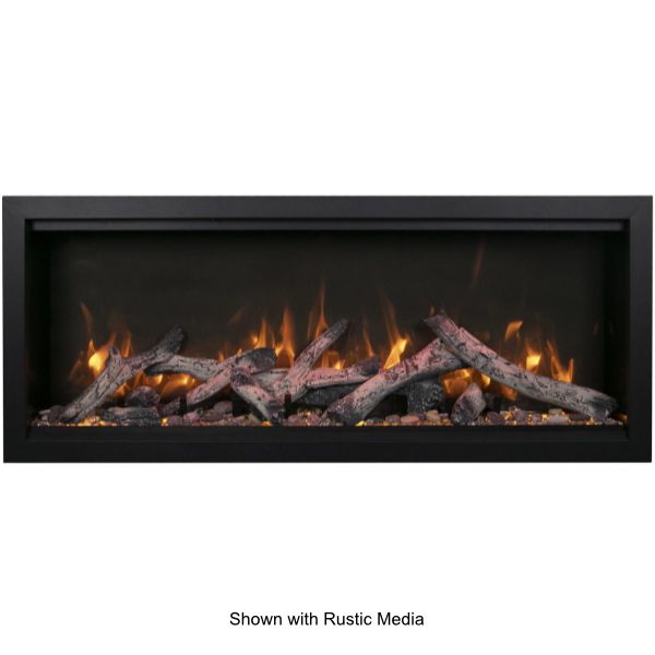 Amantii Symmetry Xtra Tall Bespoke Electric Fireplace - 74"