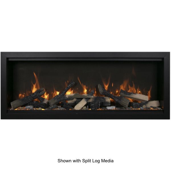 Amantii Symmetry Xtra Tall Bespoke Electric Fireplace - 74"