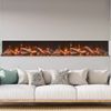 Amantii Tru View Bespoke 3 Sided Electric Fireplace - 85"