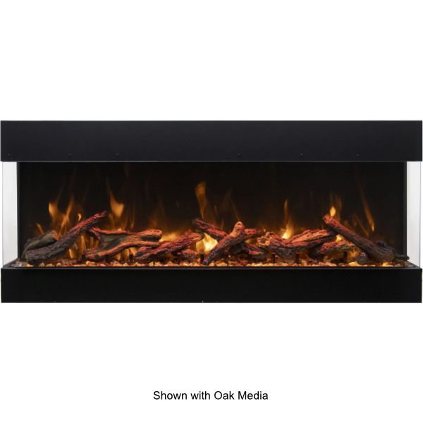 Amantii Tru View Bespoke 3 Sided Electric Fireplace - 45"