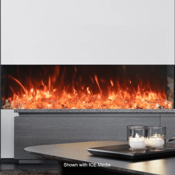 Amantii Tru View Bespoke 3 Sided Electric Fireplace - 45"