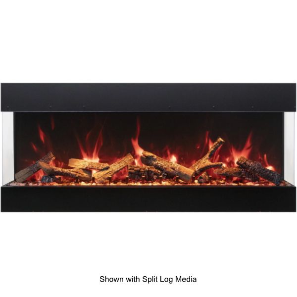 Amantii Tru View Bespoke 3 Sided Electric Fireplace - 45"