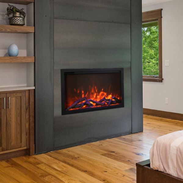 Amantii Traditional Bespoke Electric Fireplace Insert - 38"