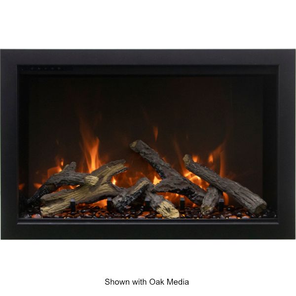 Amantii Traditional Bespoke Electric Fireplace Insert - 48"