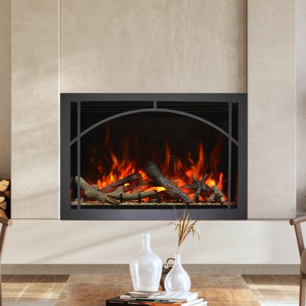Amantii Traditional Lumina Smart Electric Fireplace - 48"