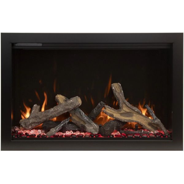 Amantii Traditional Lumina Smart Electric Fireplace - 33"