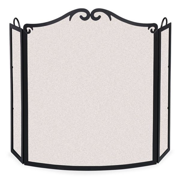 Arch Bowed Folding Fireplace Screen