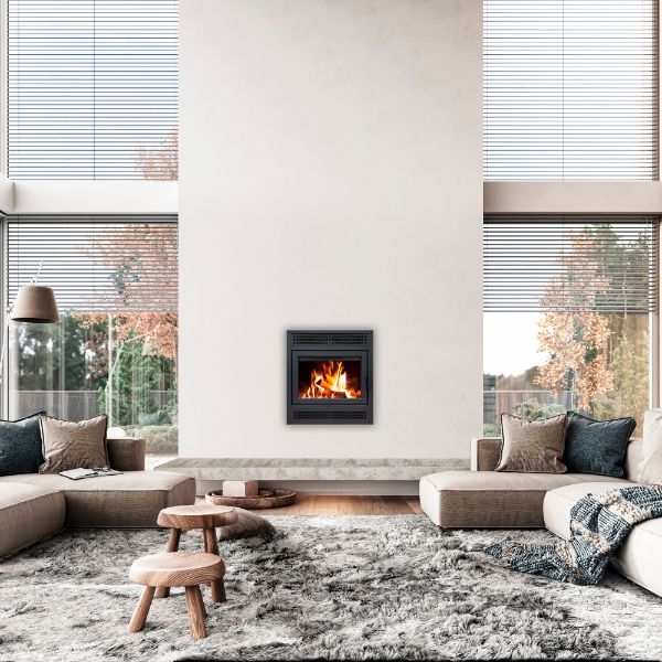 Supreme Astra Single-Sided Wood Burning Fireplace - 18