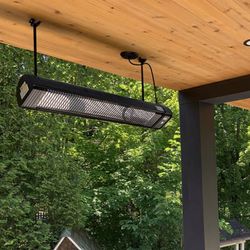 Aura Carbon 6000W Patio Heater - Black